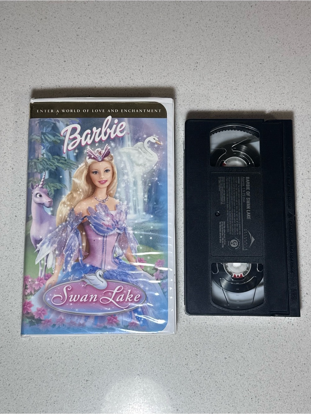 Barbie Swan Lake VHS